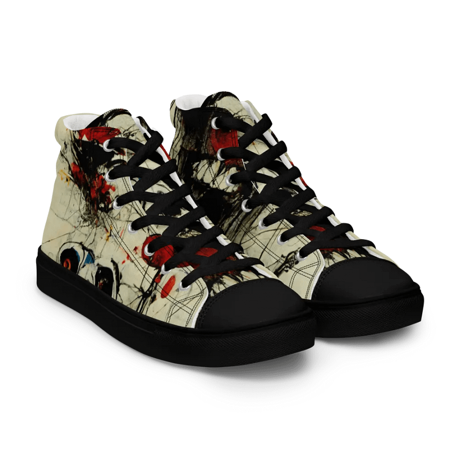Women's scream of style, canvas High Tops product image (8)
