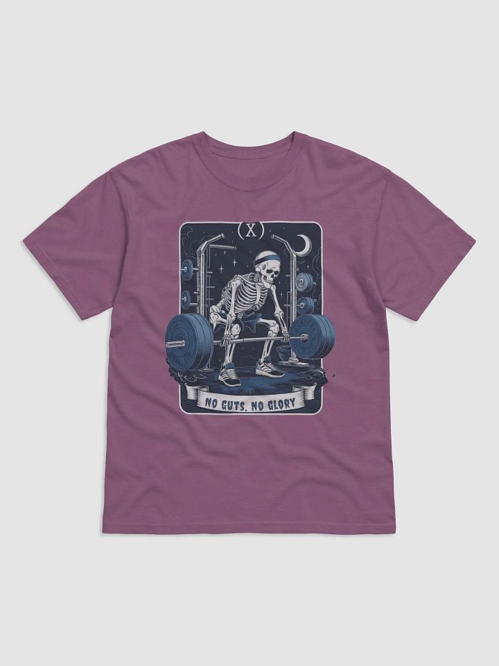 No Guts, No Glory Skeleton Deadlift T-Shirt product image (6)