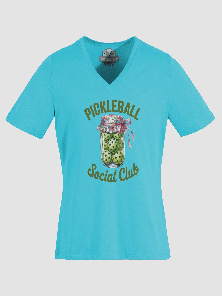Pickle Social Club Pickle Jar V-Neck Tee product image (28)