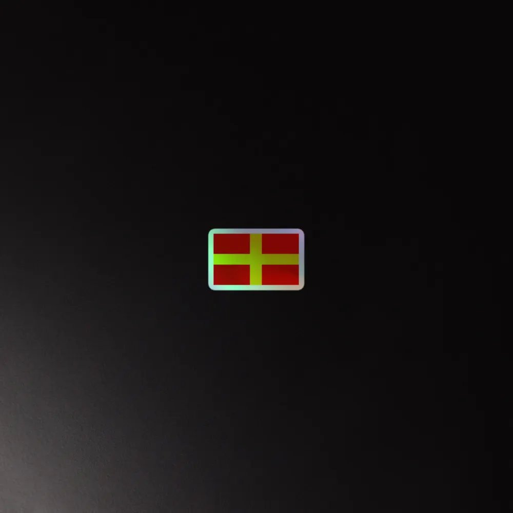 Pegatina holográfica - Bandera Reunificacionista product image (2)