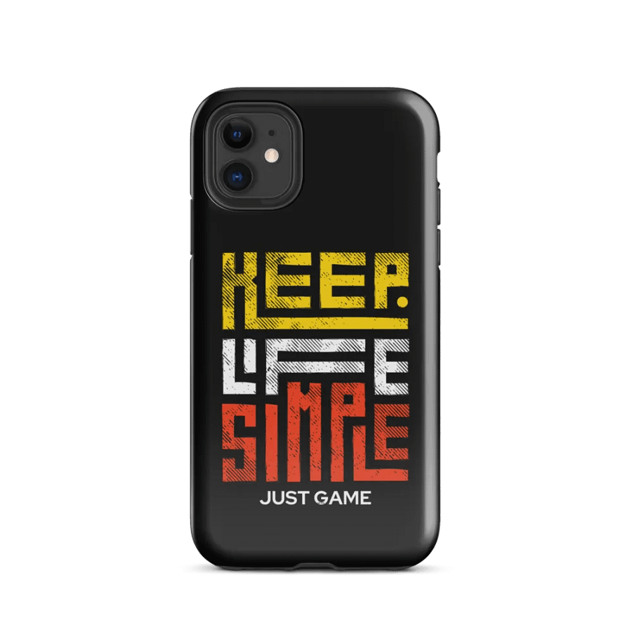Simple Life Statement iPhone® Tough Case product image (2)