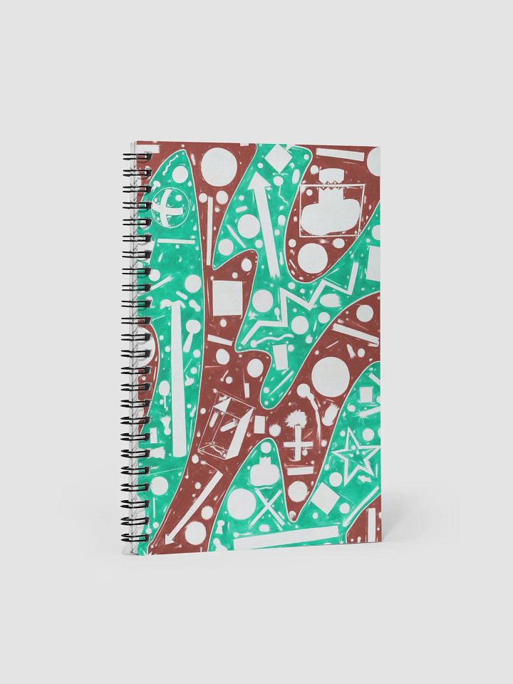 Cartoon Cosmos Spiral Notebook product image (1)