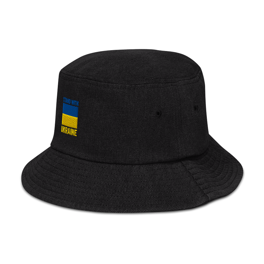Ukrainian Unity Denim Bucket Hat product image (4)