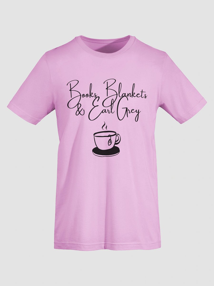 Books, Blankets & Earl Grey – Cozy Reader Tee product image (14)