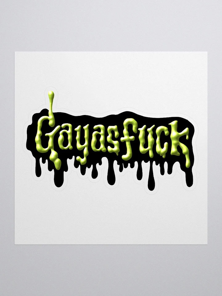 GAYASFUCK - Sticker product image (1)
