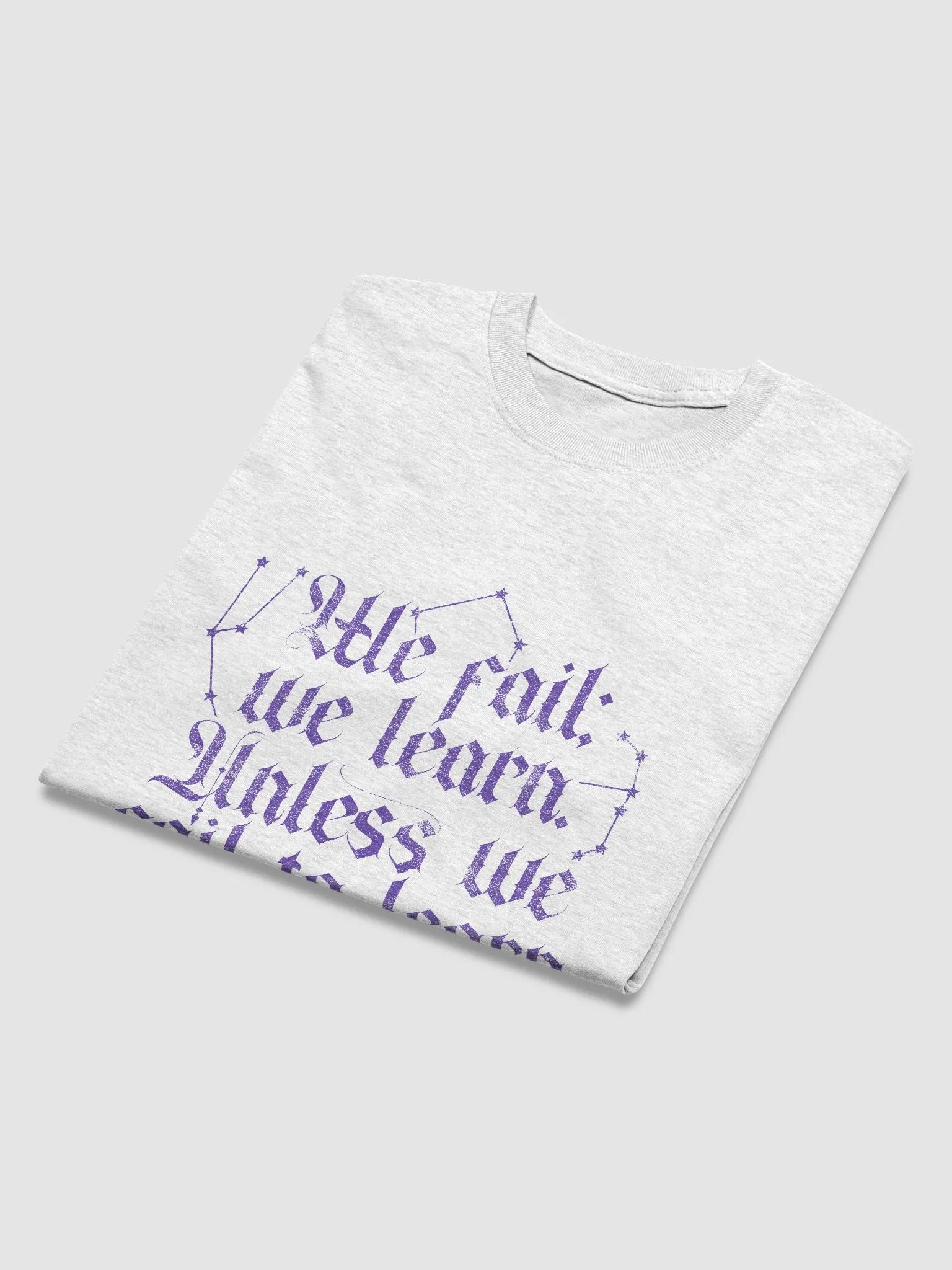 We Fail We Learn Heavyweight T-Shirt product image (4)