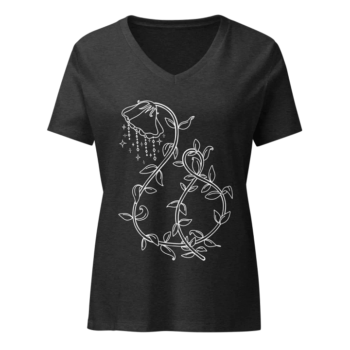 Crystal Bloom Women's V-Neck T-Shirt product image (1)