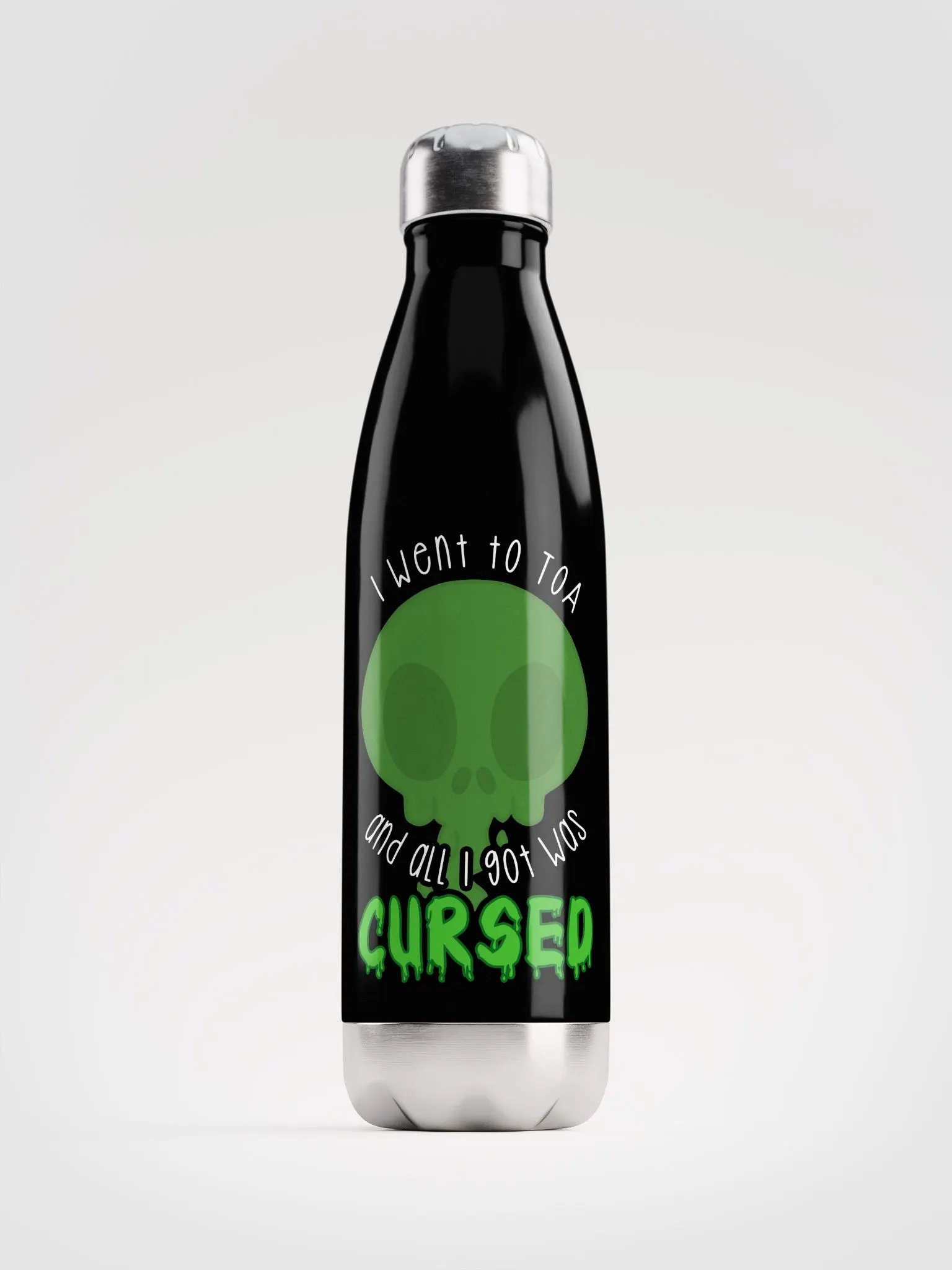 All I Got Was Cursed - Hunter - Water Bottle [Stainless Steel] product image (1)