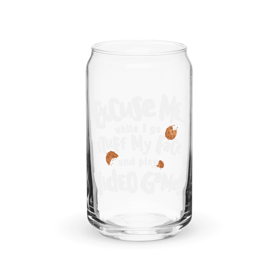 Steph fa fa Stuff my Face Can-Shaped Glass product image (1)