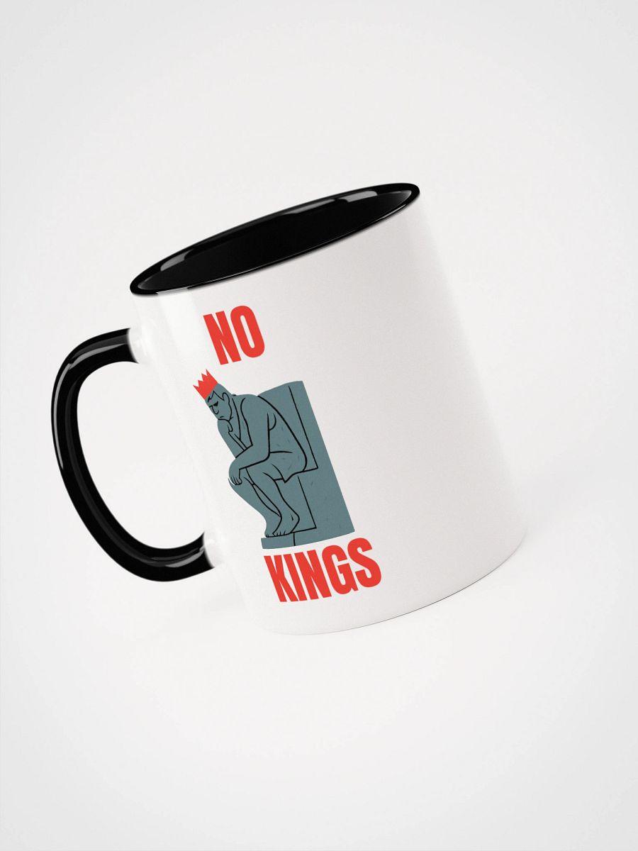 No Kings (Throne Variation) Accent Mug product image (6)