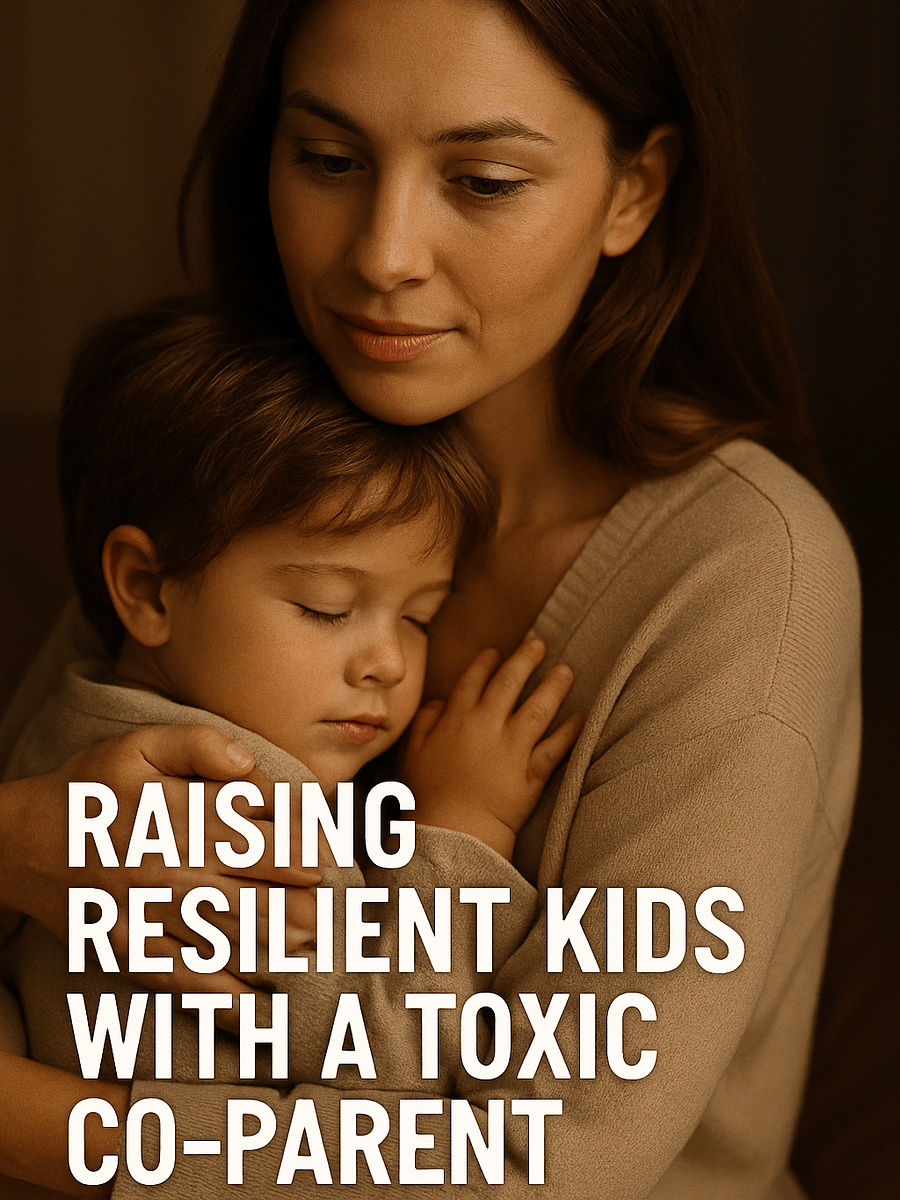 Raising Resilient Kids with a Toxic Co-Parent (The Survival Guide for Mothers Navigating Narcissistic or Borderline Exes) product image (1)