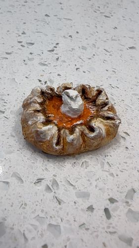 Mini Pumpkin Pie Pastry Paper & Glue Decor Toy. 

If you are interested in using these paints/art supplies use my code SARAH1...