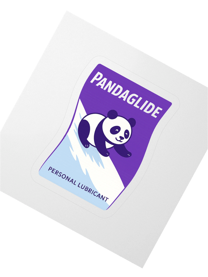 Panda Glide Sticker product image (2)