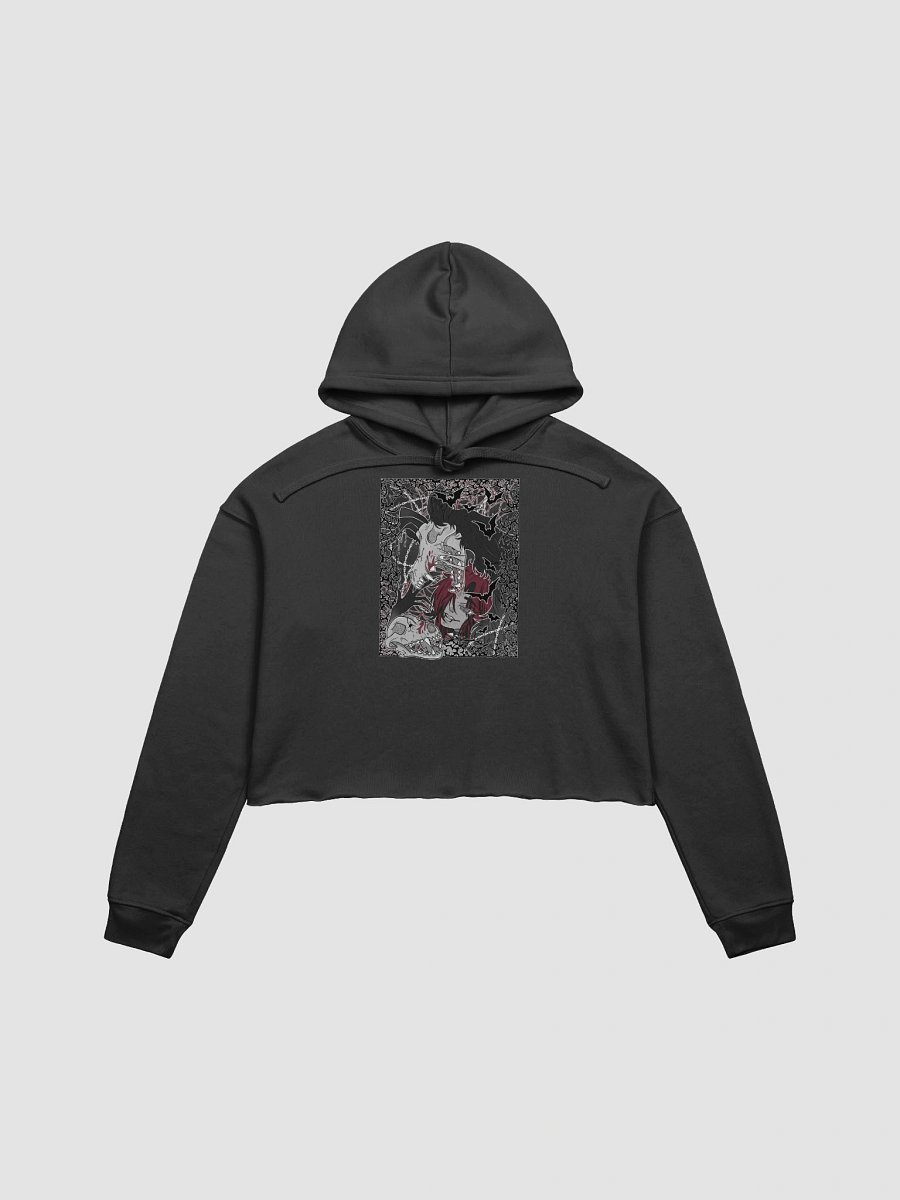 Miyuu's 2025 DONOTHON Graphic Crop Hoodie product image (1)