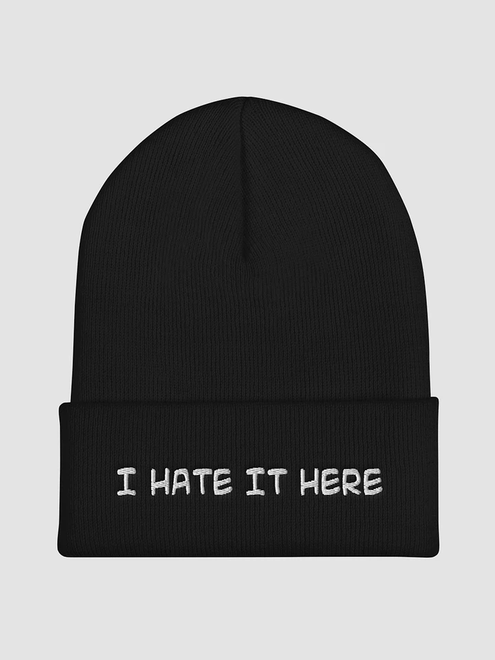 I HATE IT HERE BEANIE product image (1)