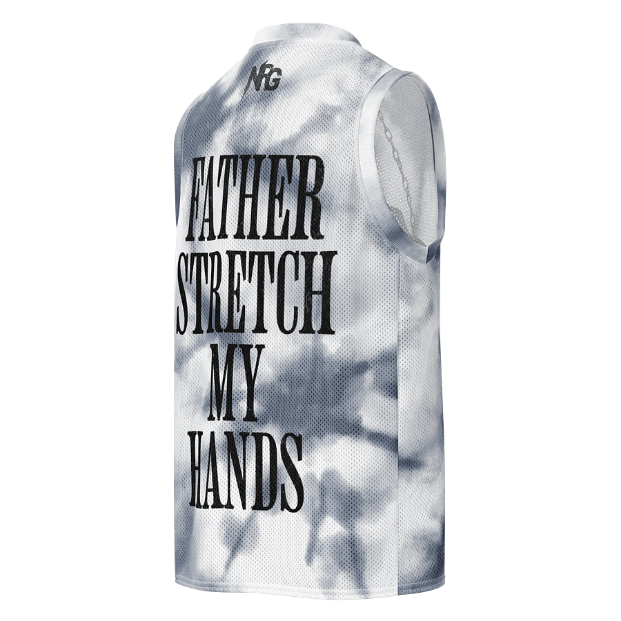 Stretch My Hands Basketball Jersey (Away) product image (2)