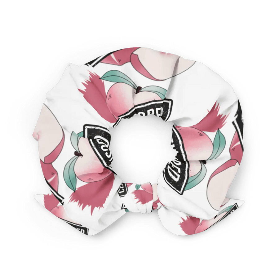 Censored Peach All-Over Print Scrunchie product image (3)