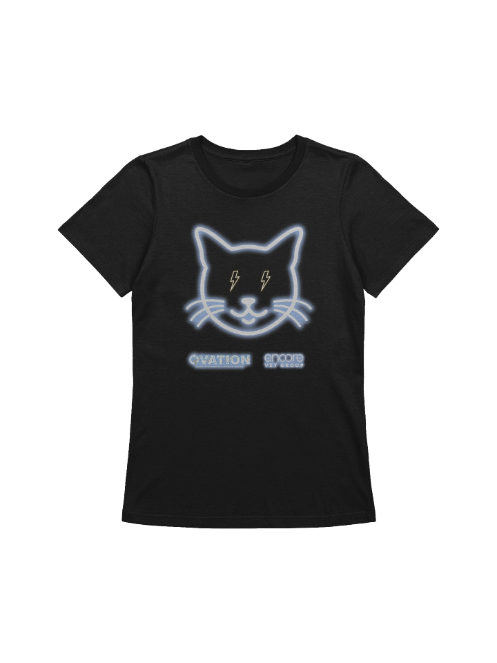 Ovation Electric Cat T-shirt - Women's Relaxed Bella+Canvas product image (1)