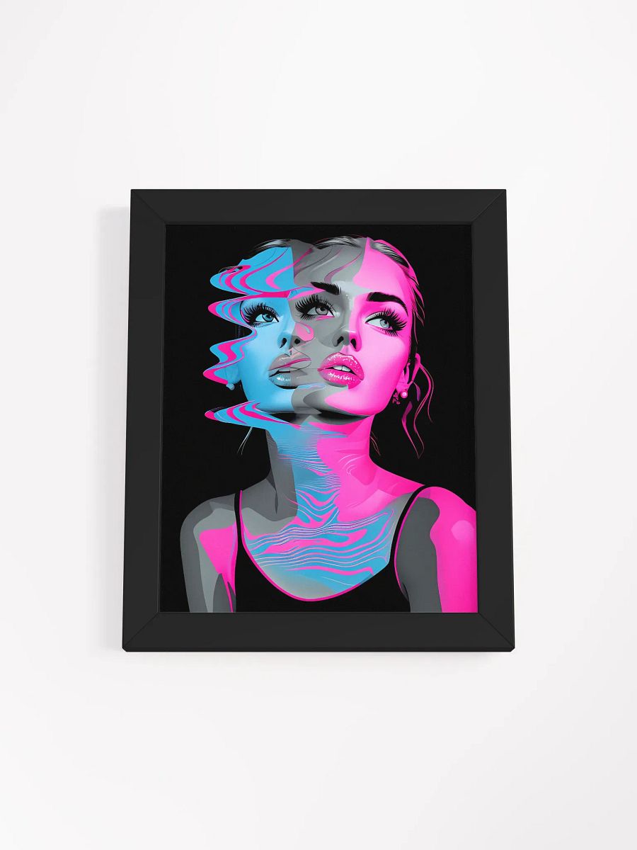 Surreal Double Exposure Framed Poster product image (2)