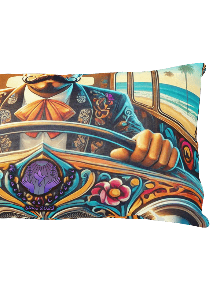 El Autobús De Fiesta Album Cover Print Pillow product image (4)
