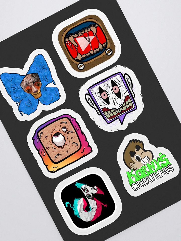 Kornys Social icons Sticker bundle product image (1)