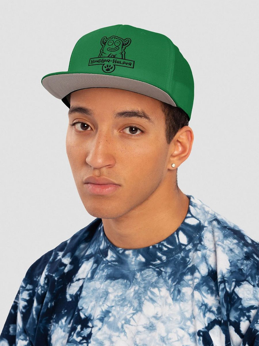 Handler-Helper (Black Stitch) Snapback product image (6)