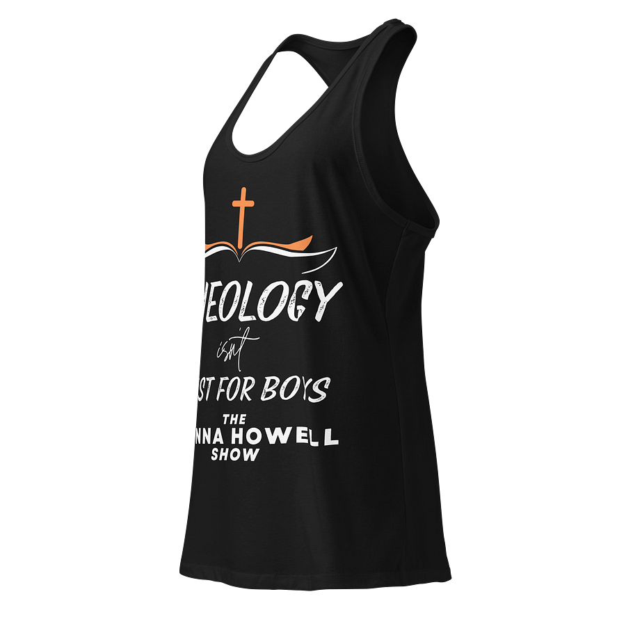 Theology Isn't Just for Boys Racerback Tank product image (3)