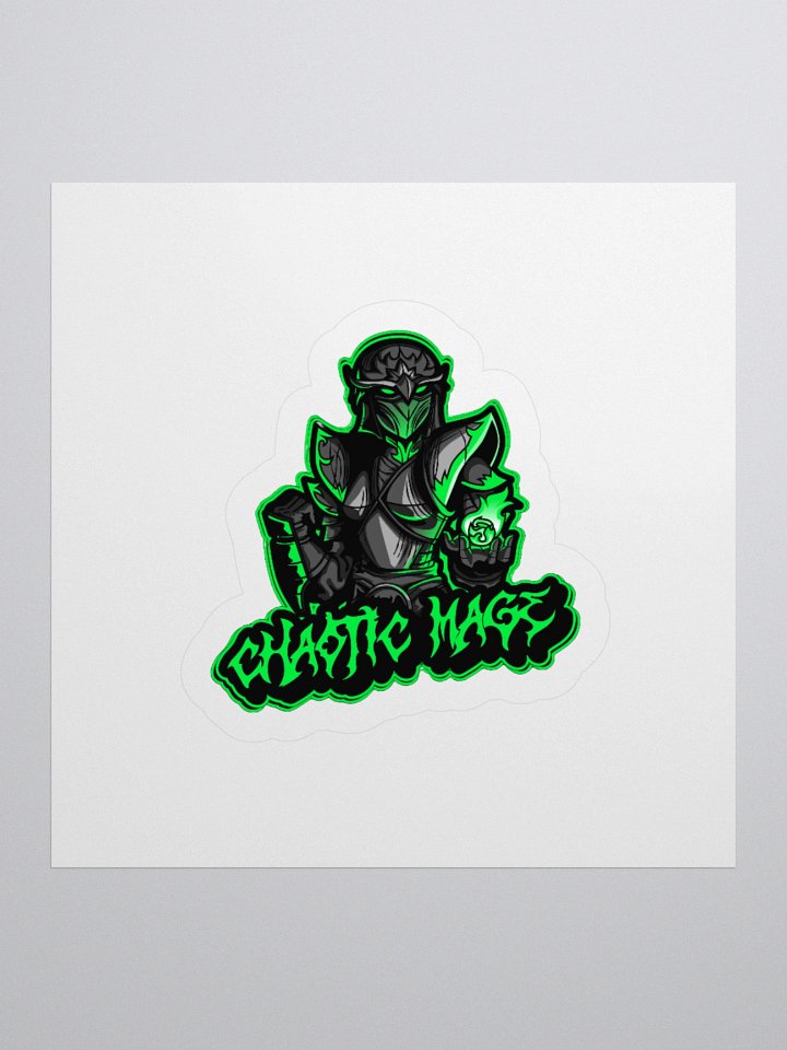 Chaotic Mage: Mystic Armor Sticker product image (1)