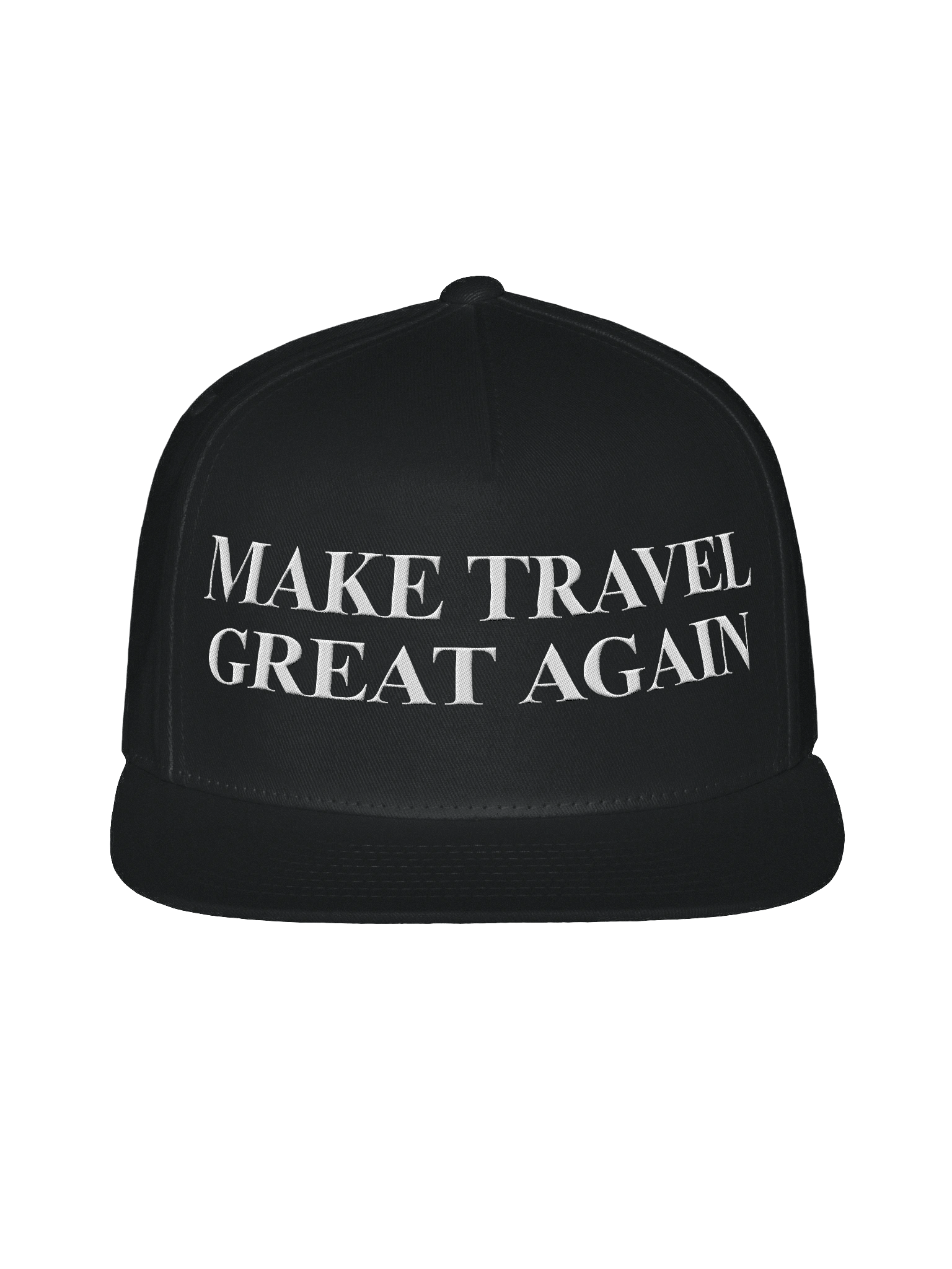 Make Travel Great Again 100% Cotton Snapback Hat product image (3)