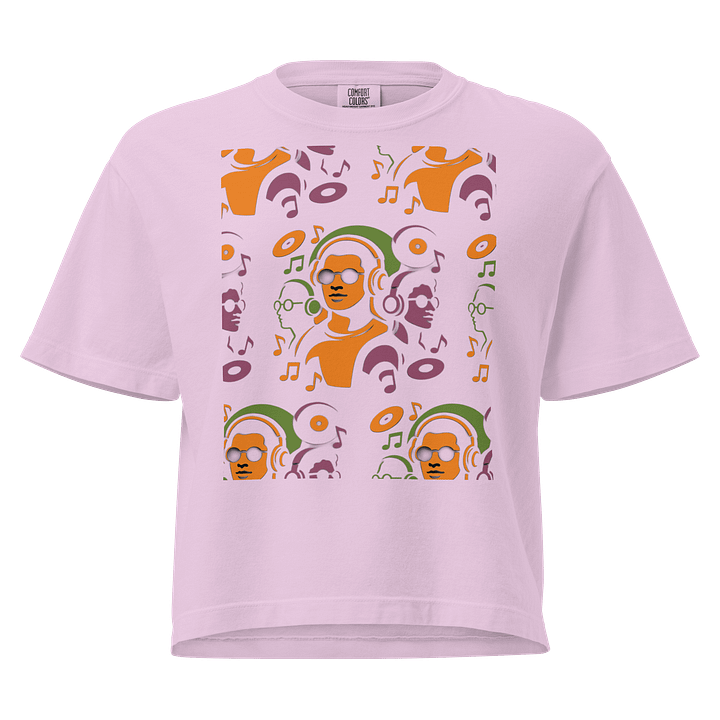 Musical Vibes Boxy Tee product image (1)