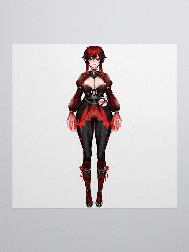 Marceline Silvermoon Vtuber Model Kiss Cut Sticker