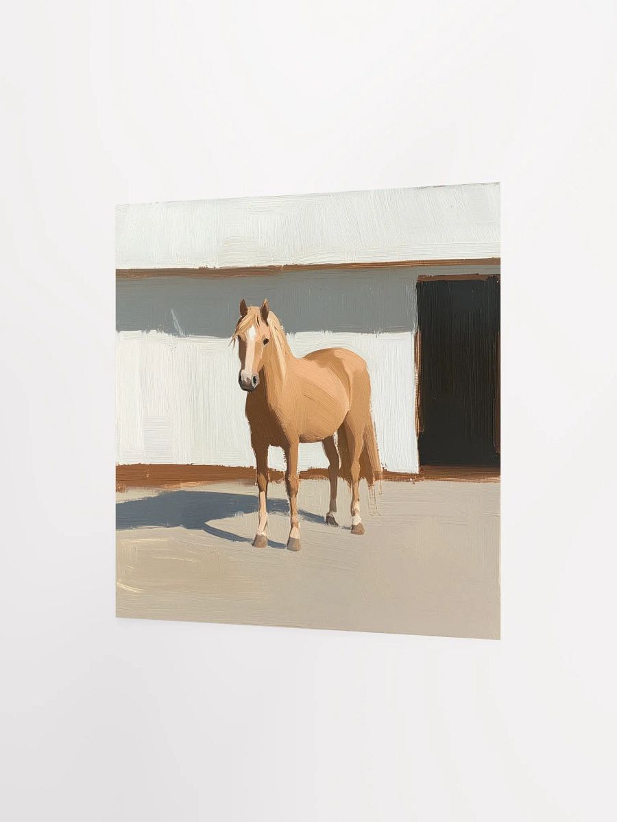 Modern Farmhouse: Brown Horse I Art Print product image (10)
