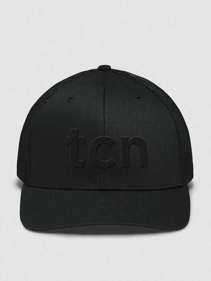 BLACKOUT TRUCKER HAT product image (1)