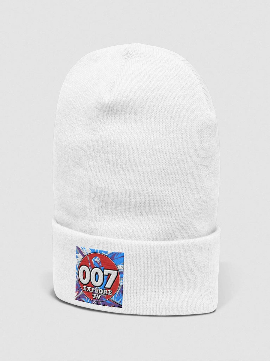 007 Explore TV Yupoong Cuffed Beanie product image (5)