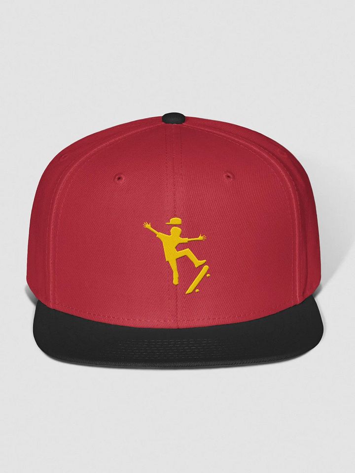 Dazzle Deck Red & Black Baseball Cap product image (1)