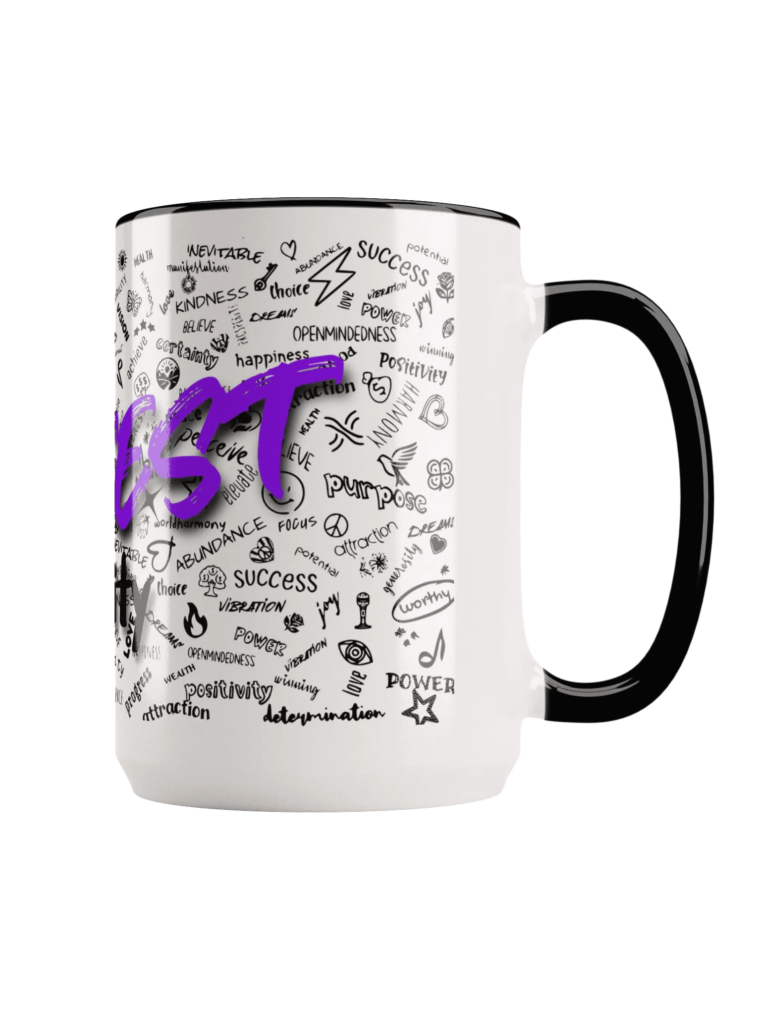 Manifest Your Reality Mug, Purple product image (4)