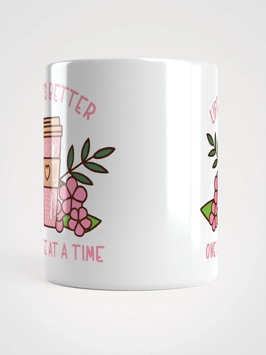 Life Gets Better One Coffee At A Time Caffeine Addict Mug product image (5)
