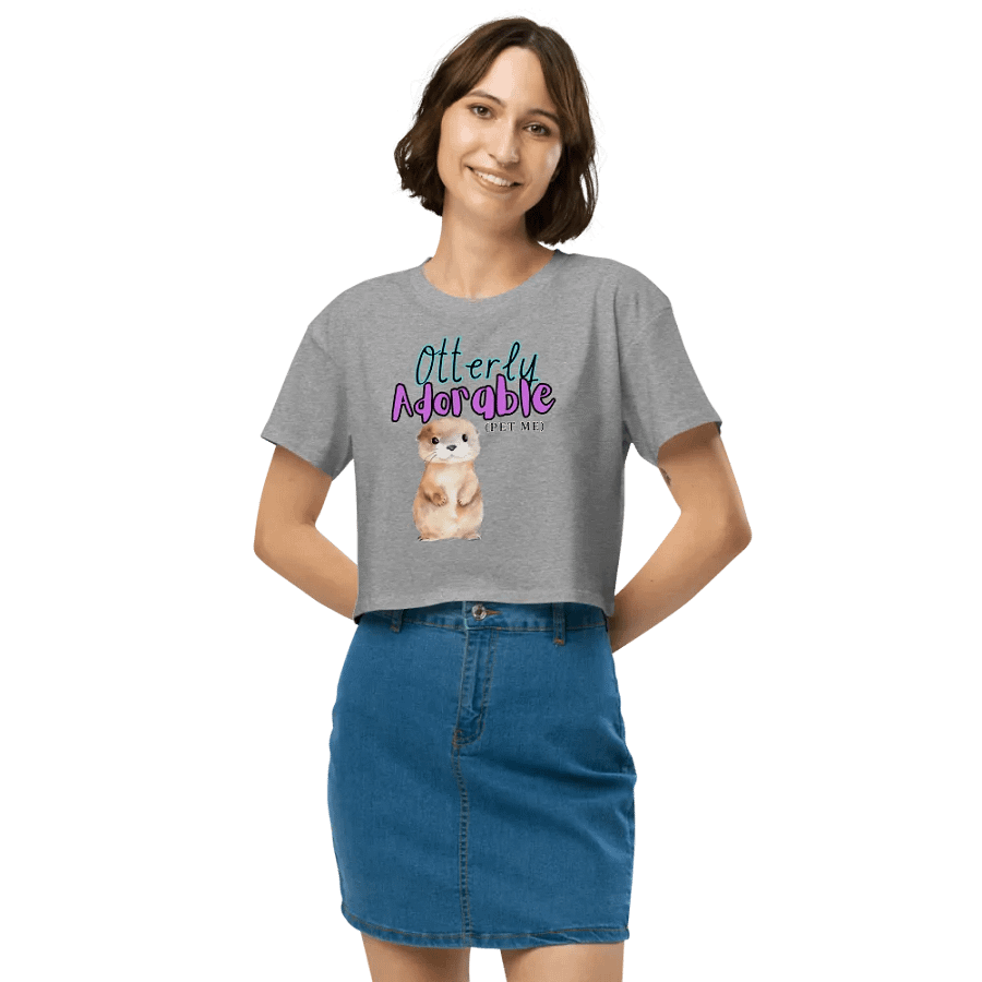Otterly Adorable Cropped Tee product image (48)