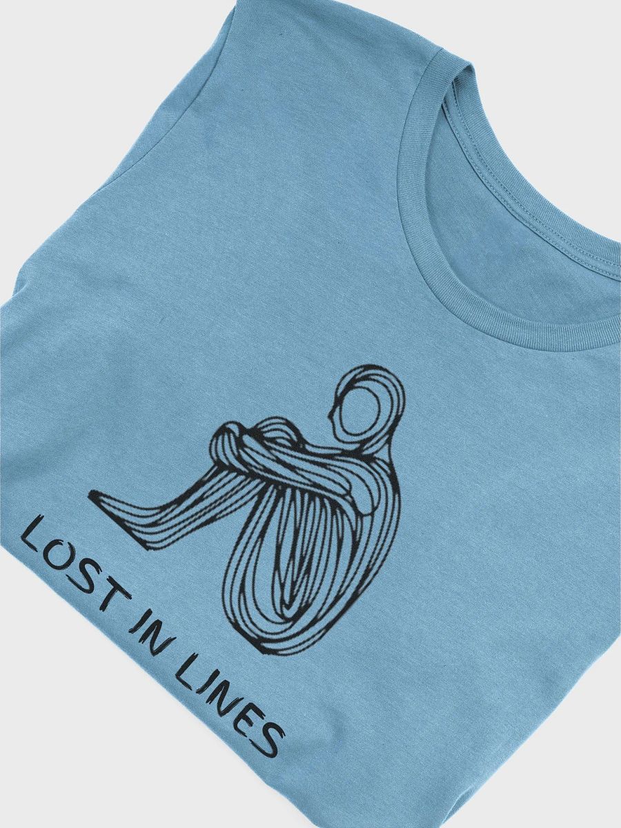 Lost in Lines Unisex T-shirt product image (3)