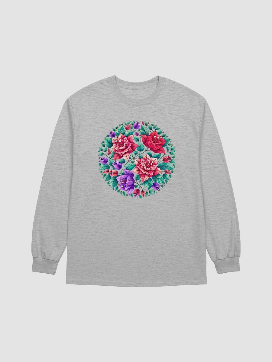 Gildan Ultra Cotton Long Sleeve T-Shirt | KI-Designs voller tropischer Eleganz product image (2)