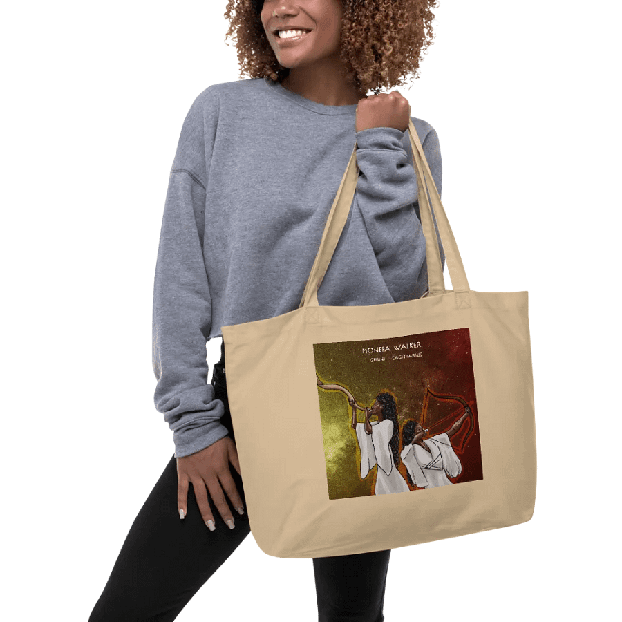 Eco-conscious Organic cotton tote bag product image (5)