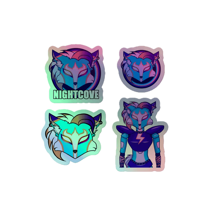 2022 Icon Holographic Stickers product image (2)