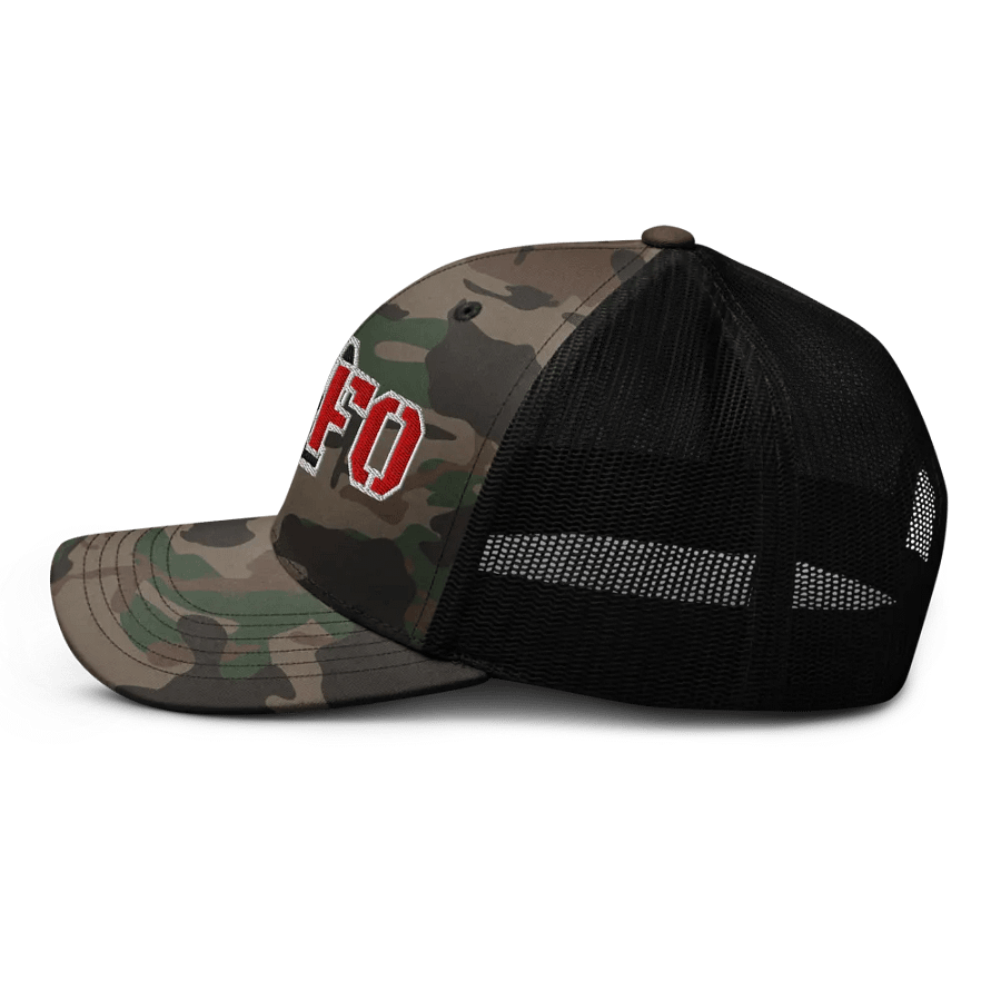 FA2FO Camo Trucker Hat product image (5)