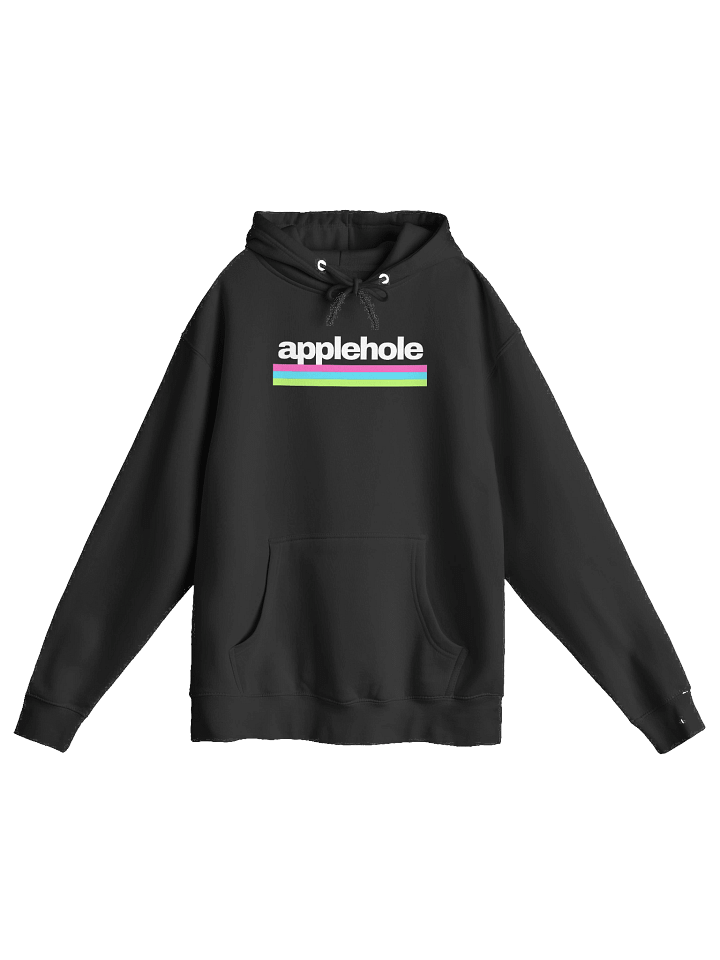 Women's Applehole Hoodie – Funny Asshole Graphic Hoodie | Sarcastic Hippo Viral Humor Hoodie product image (2)
