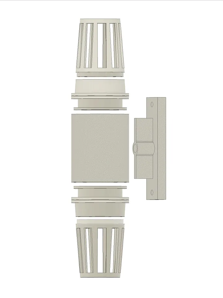 Star Wars Galaxy's Edge Light Sconce V1 3D Model product image (2)
