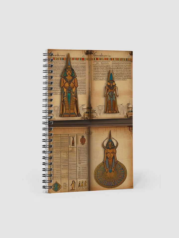 Egyptian Deities Spiral Notebook product image (1)