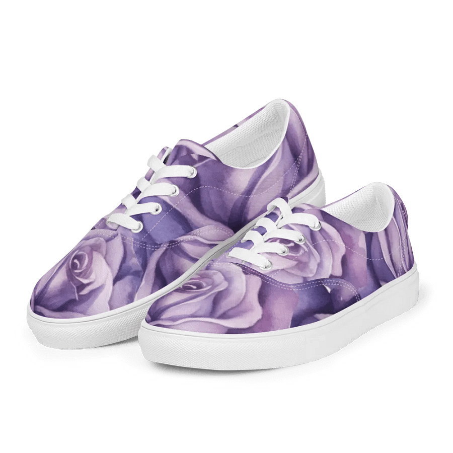 Purple Rose Dreams Lace-Up Shoes product image (9)