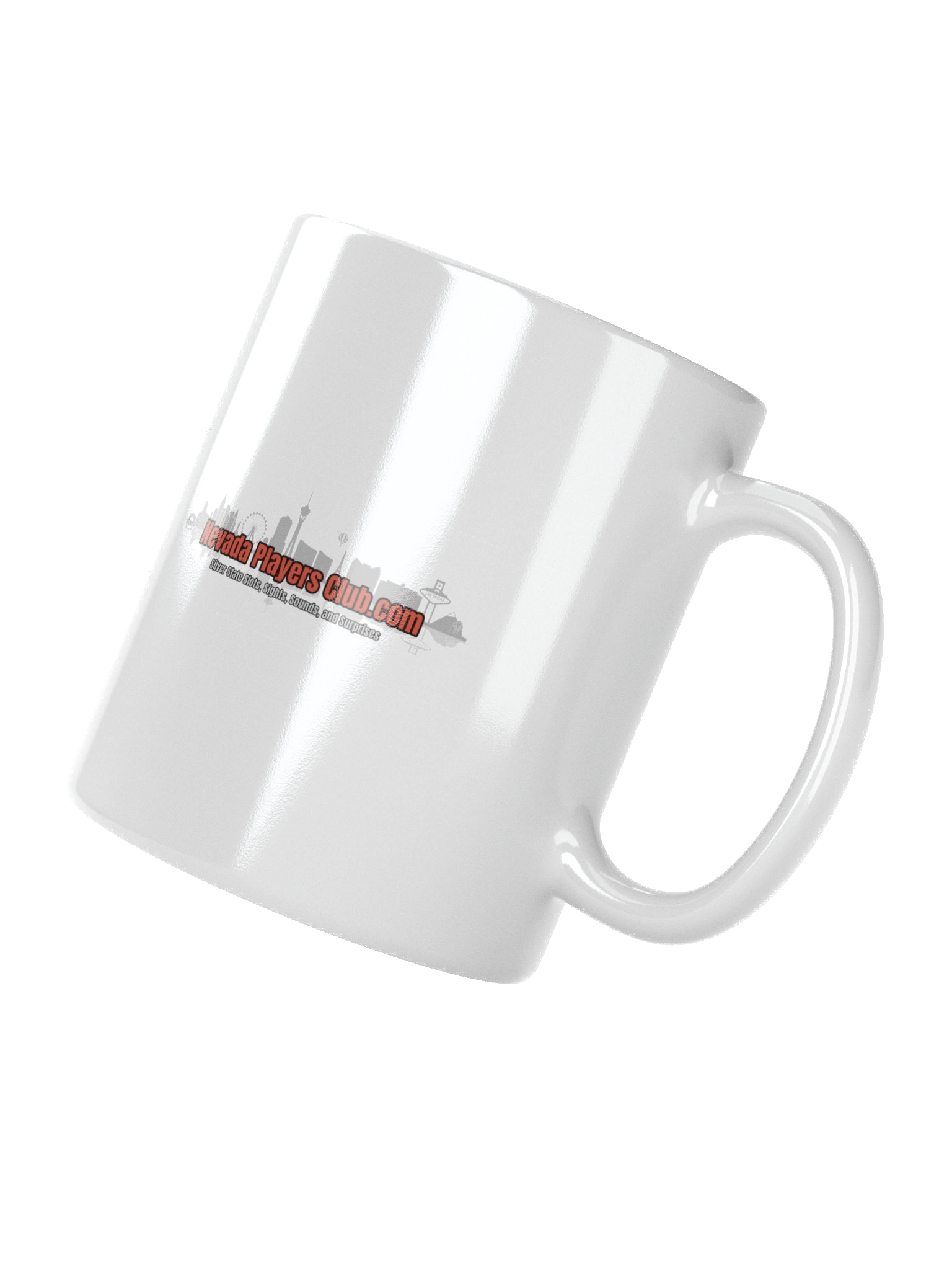 White Nevada Players Club Mug - Skyline Edition product image (3)
