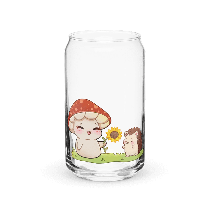 Mushie Hedgehog Can-Shaped Glass product image (1)