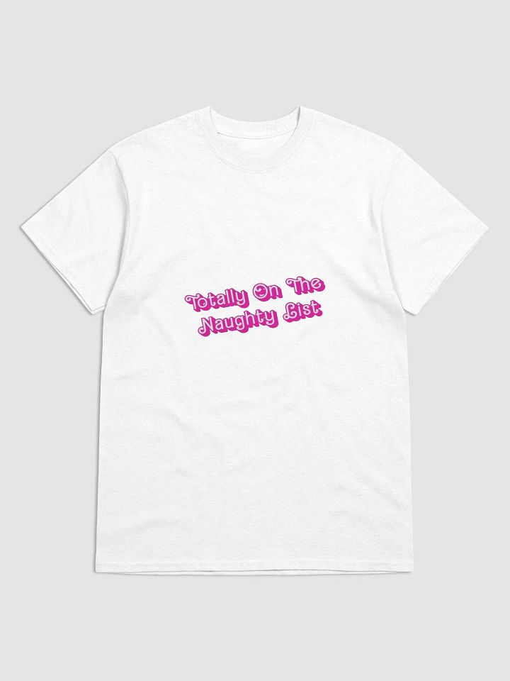 "Totally On The Naughty List" #Humorous Heavyweight White T-Shirt product image (1)